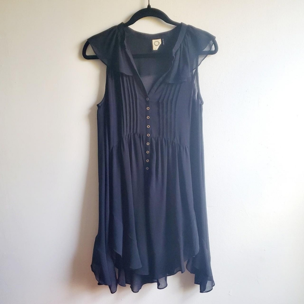 Black Sheer Maxi Top